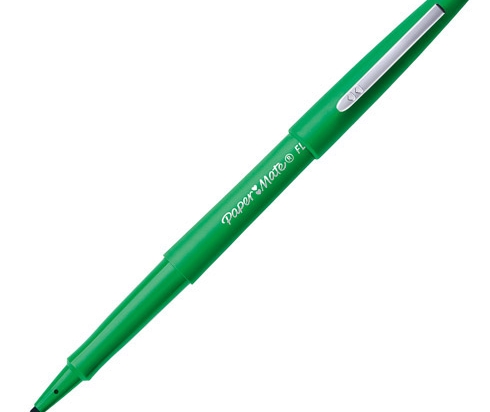 Stylo feutre pointe nylon 0,6 vert