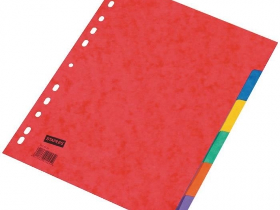 Intercalaires A4 6 positions