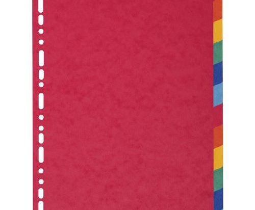 Intercalaires A4 12 positions