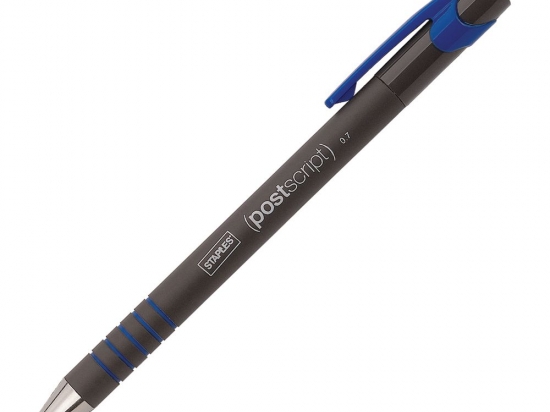 Stylo pointe bille bleu