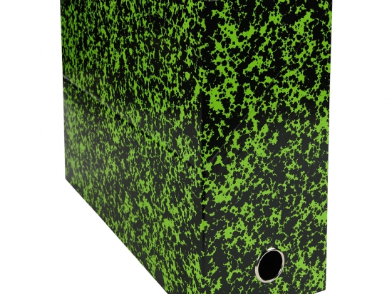 Boîte à archives verte