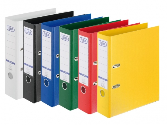 Classeur A4 dos 8 cm blanc