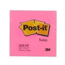 Post-it moyen rose