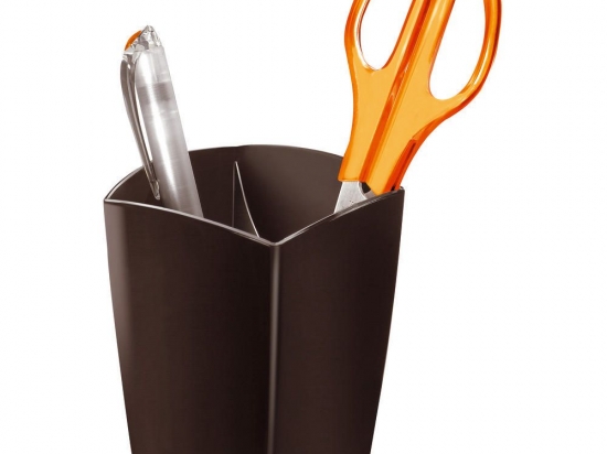 Pot à crayons noir Intego