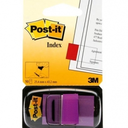 Produit Post-it index repositionnable 3M Mauve Image