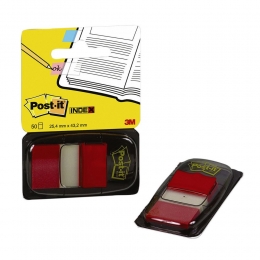 Produit Post-it index repositionnable 3M Rouge Image