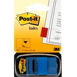 Produit Post-it index repositionnable 3M Bleu Image